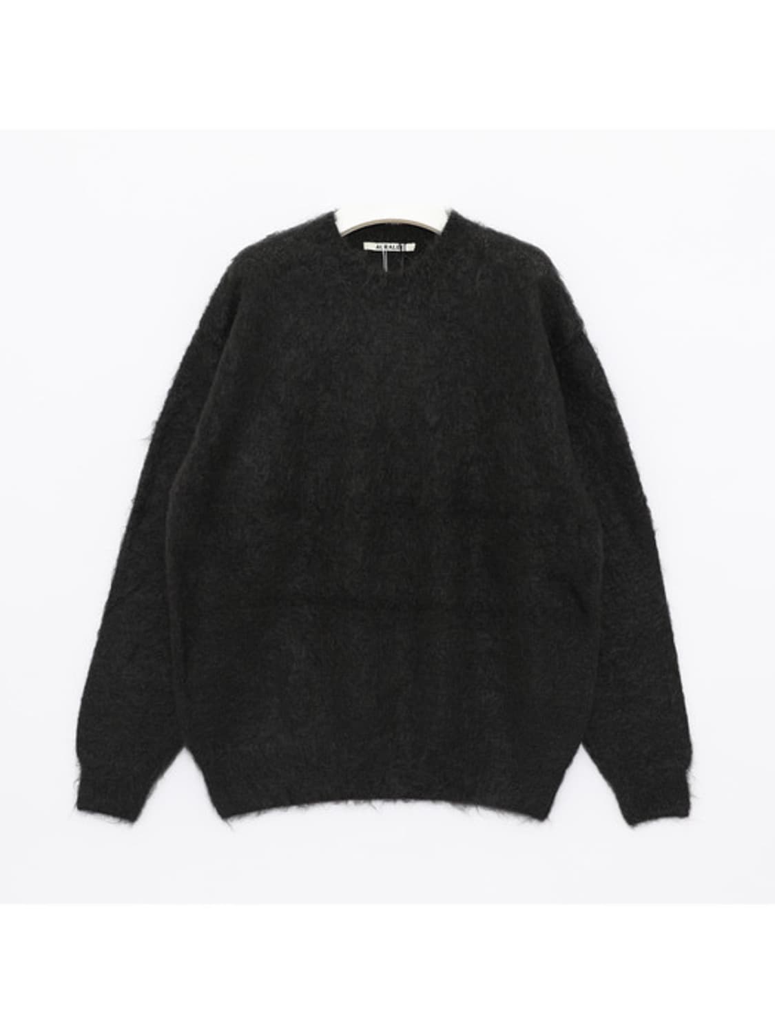 오라리 브러시드 슈퍼 키드 모헤어 니트 잉크 블랙 3 상품이미지1