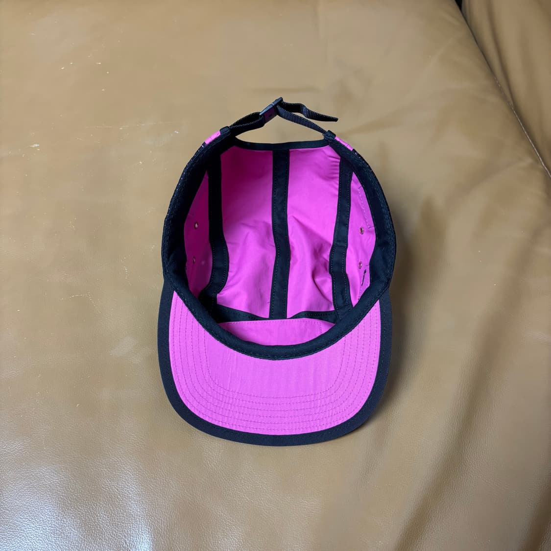 슈프림 캠프캡 모자 박스로고 마젠타 핑크 상품이미지6