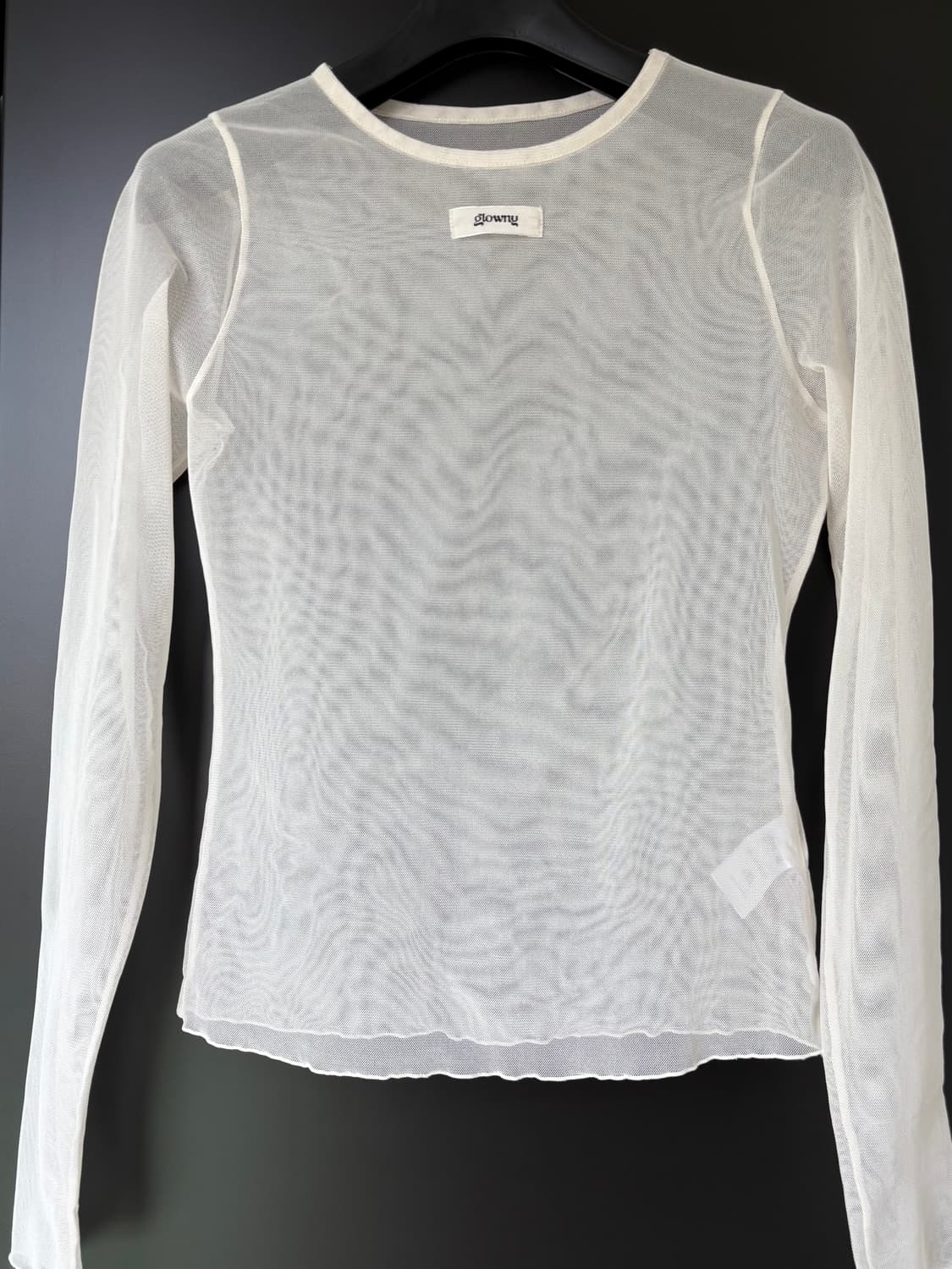 글로니 티셔츠 Glowny sheer long sleeve 상품이미지1