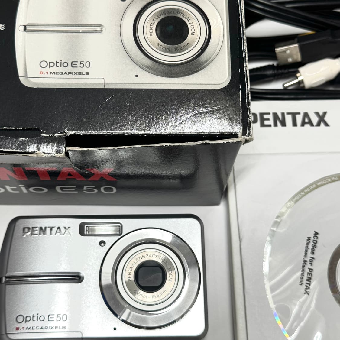 작례있음🌸 펜탁스 옵티오 e50 Pentax optio 상품이미지4