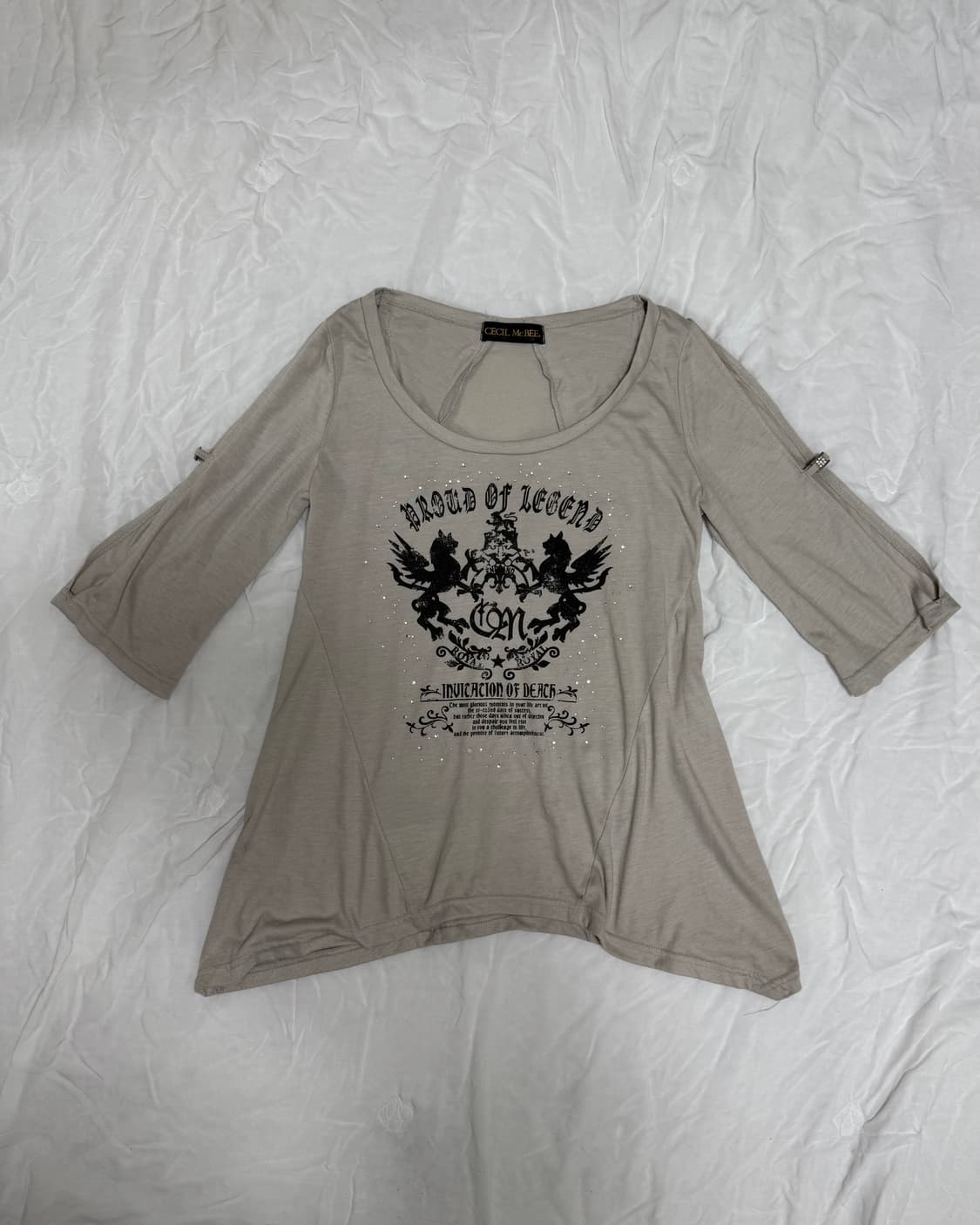 Cecil Mcbee 세실 멕비 그래픽 티셔츠 상품이미지1