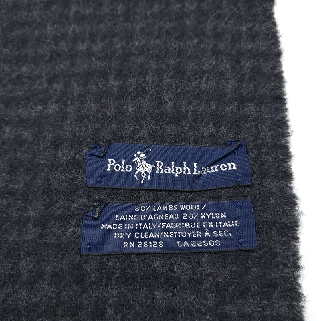 MX560 폴로 90s 이태리판 램스울 핀스트라이프 머플러 목도리 상품이미지4