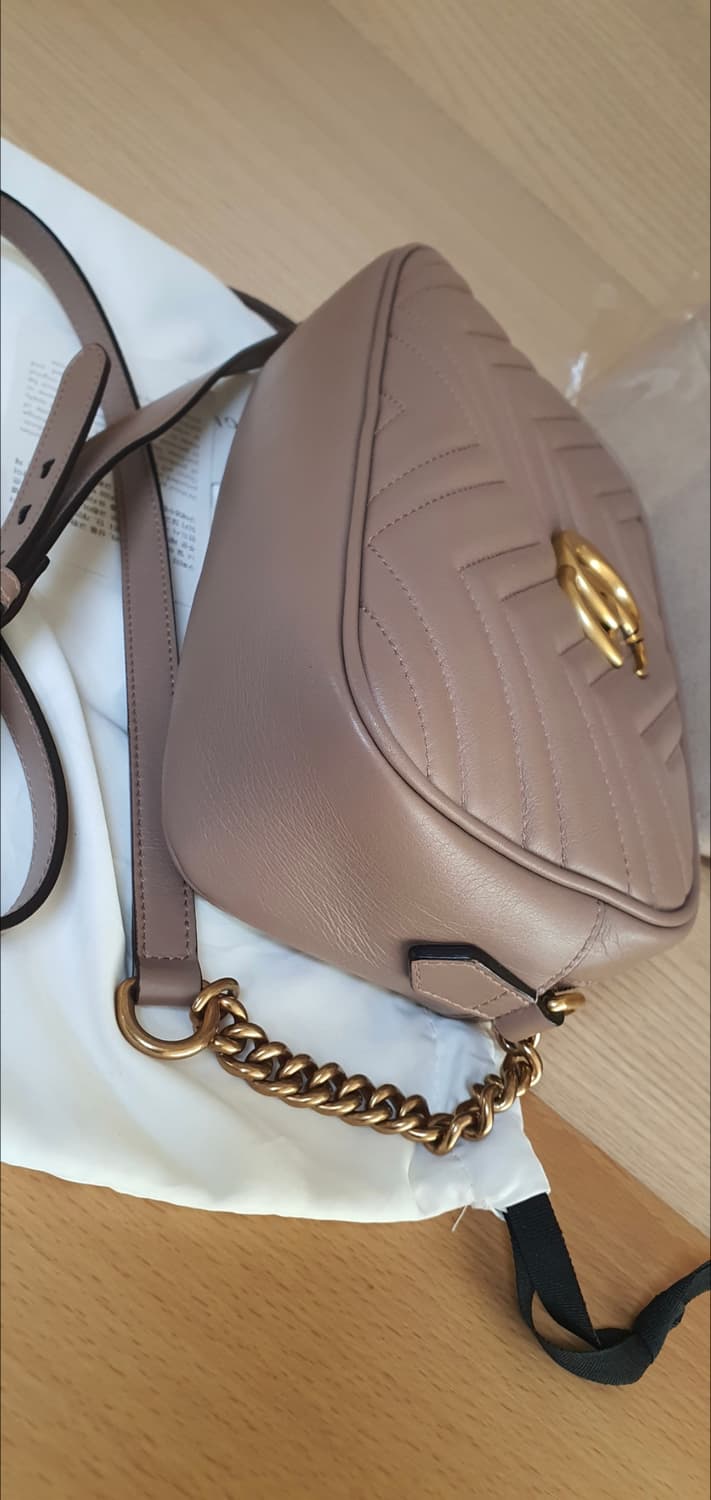 구찌 마몬트 마틀라세 스몰 크로스/크로스백 정품S급(감정O) 상품이미지6