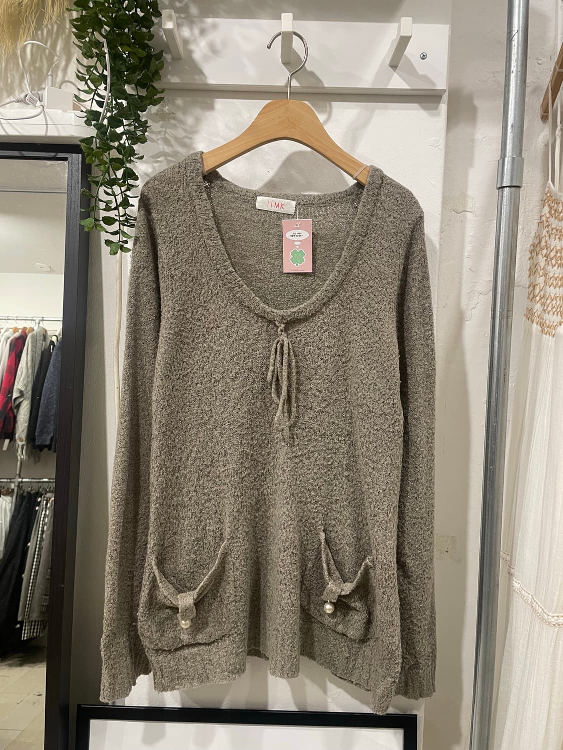 natural mori knit 상품이미지8