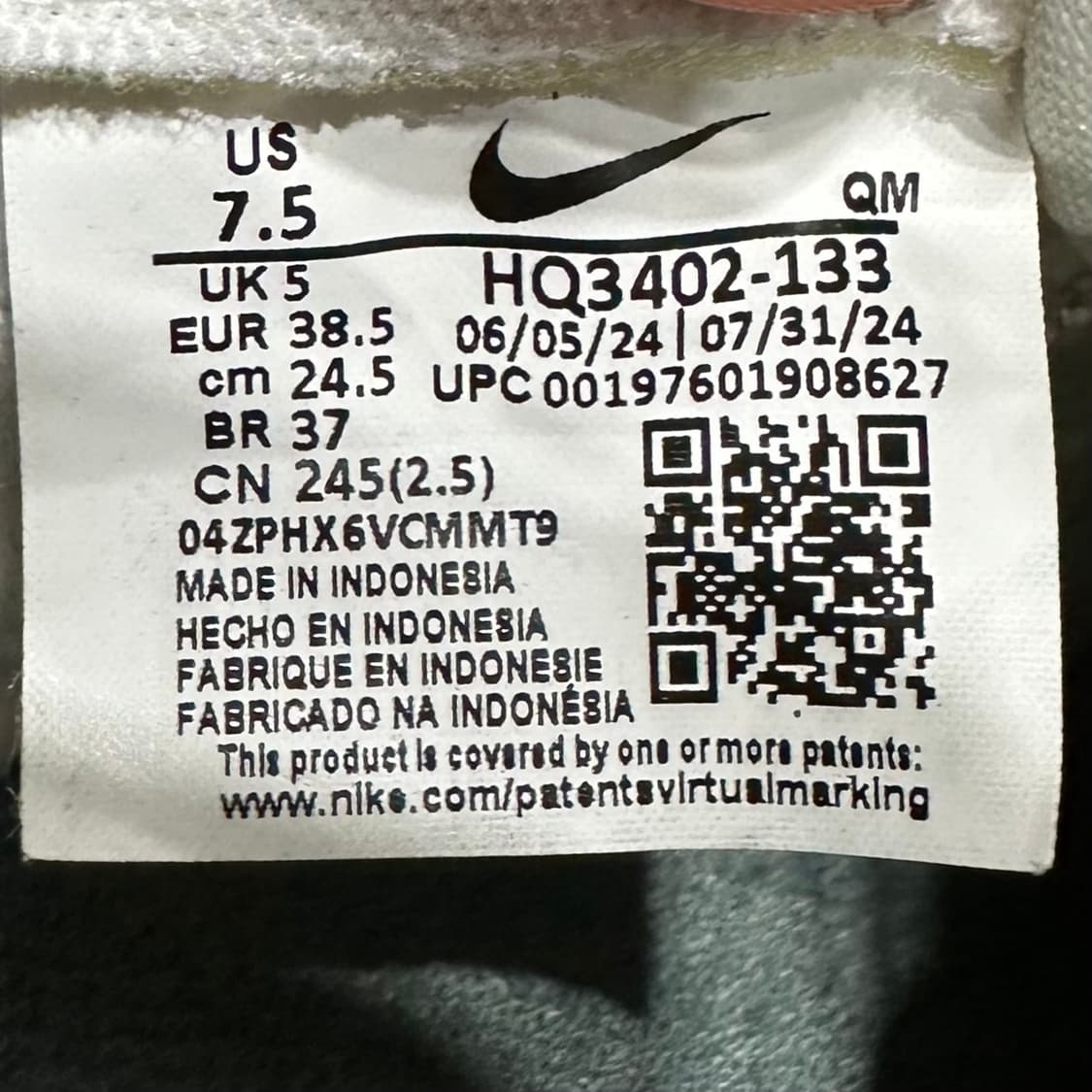 245) 나이키 운동화 여성 여자 신발 킬샷 OG 화이트 그린 상품이미지9