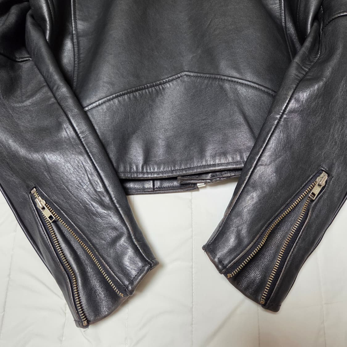 [S]90s 할리데이비슨 소가죽 싱글가죽자켓  싱글라이더 상품이미지9