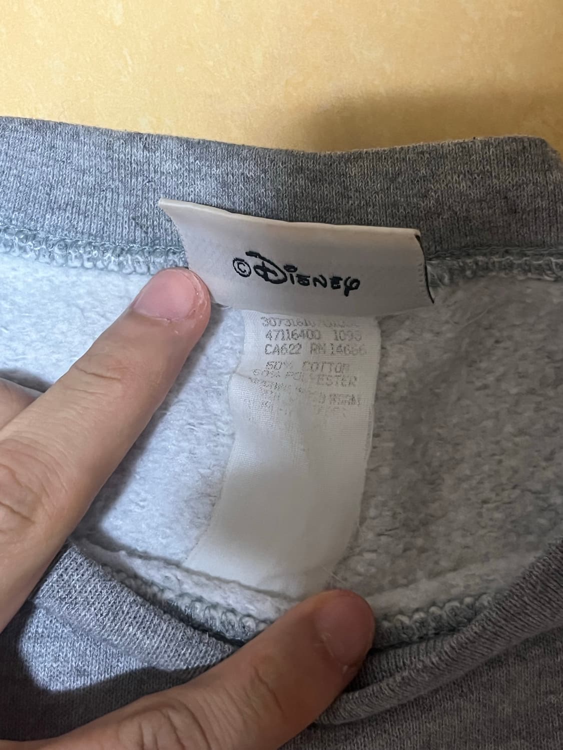 디즈니 맨투맨 그레이 105 상품이미지3