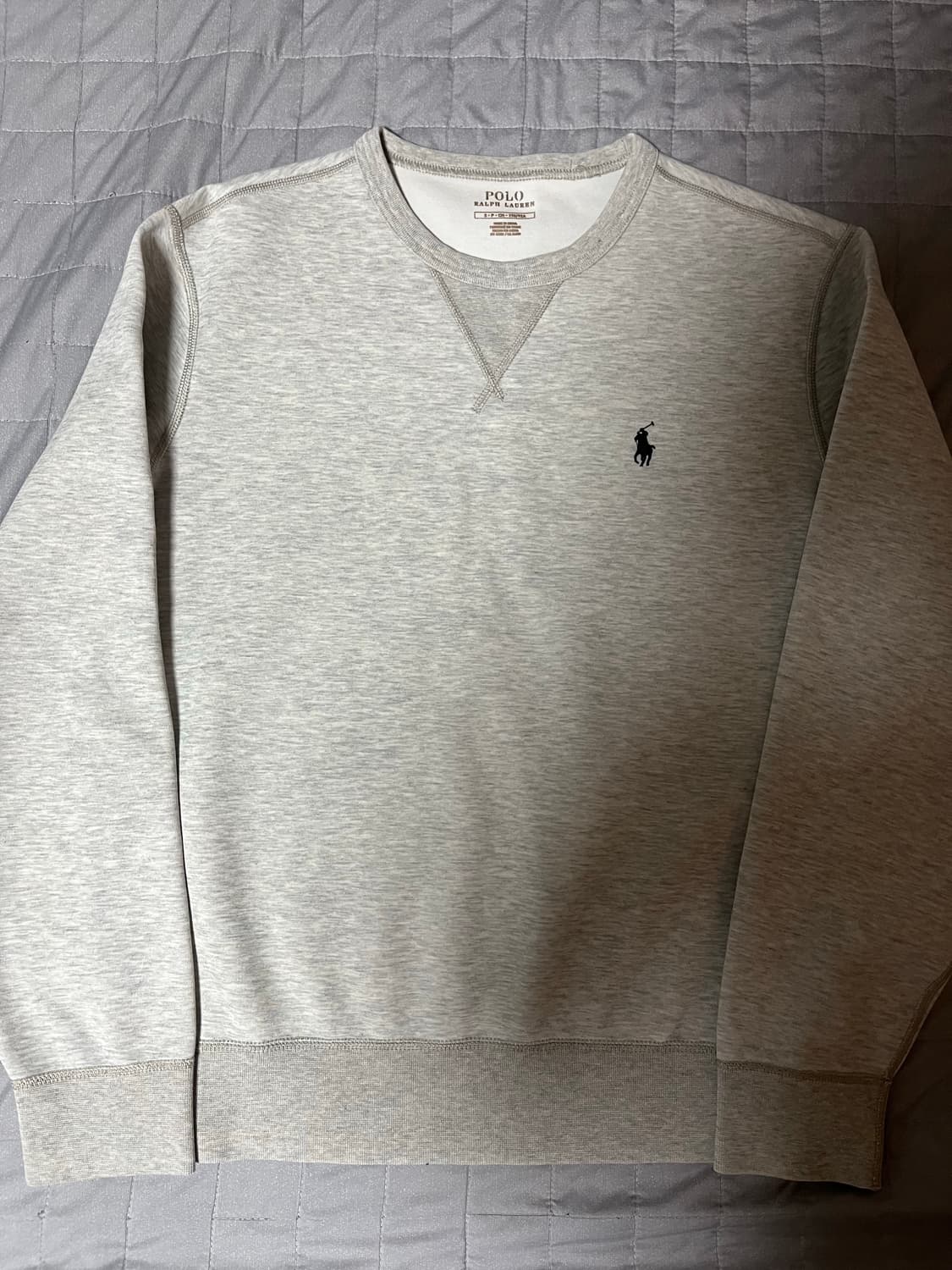 폴로 랄플로렌 맨투맨 멜란지 s사이즈 상품이미지1