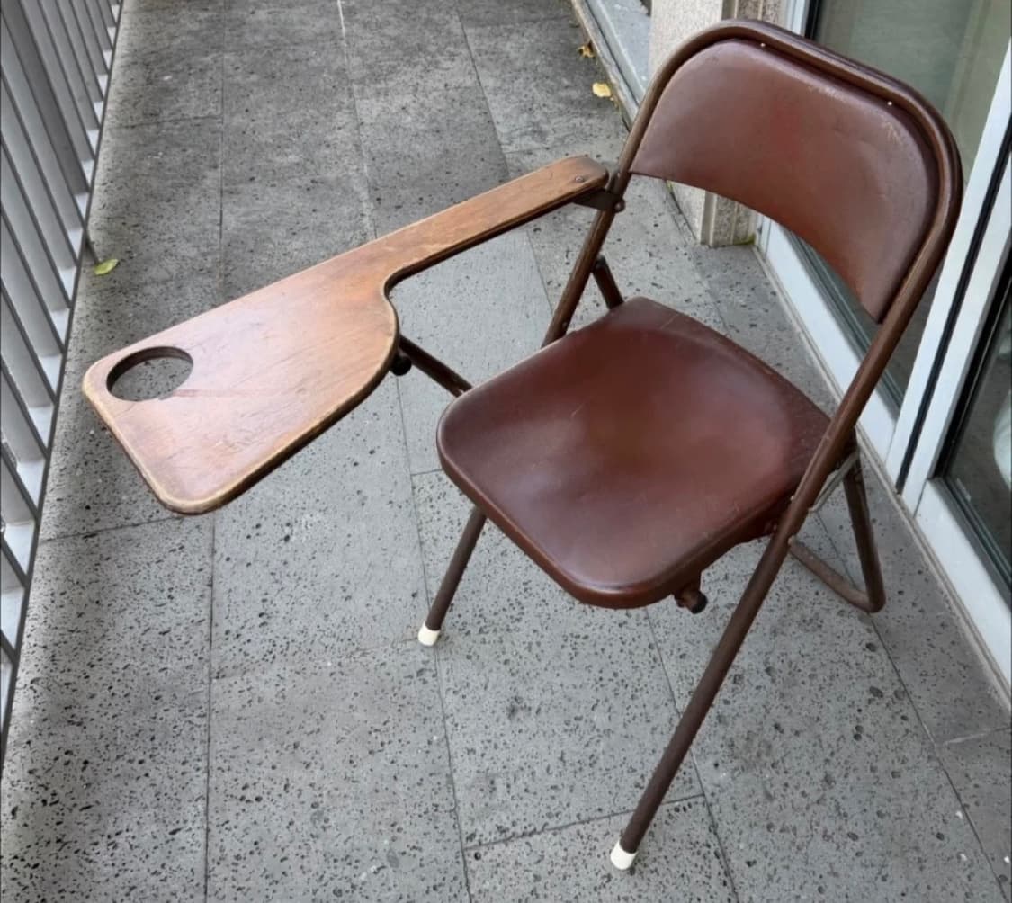 1950s 빈티지 폴딩체어 해 상품이미지1