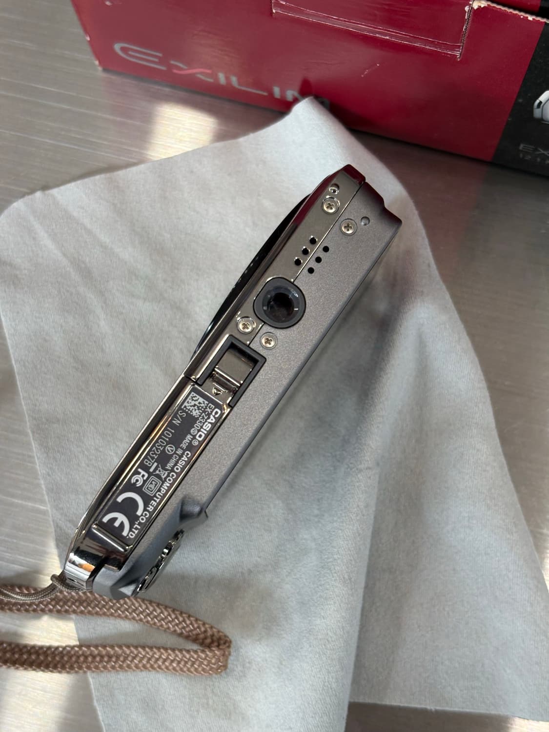 박스O/날짜표시)카시오 ex-z330 실버 빈티지디카 상품이미지7