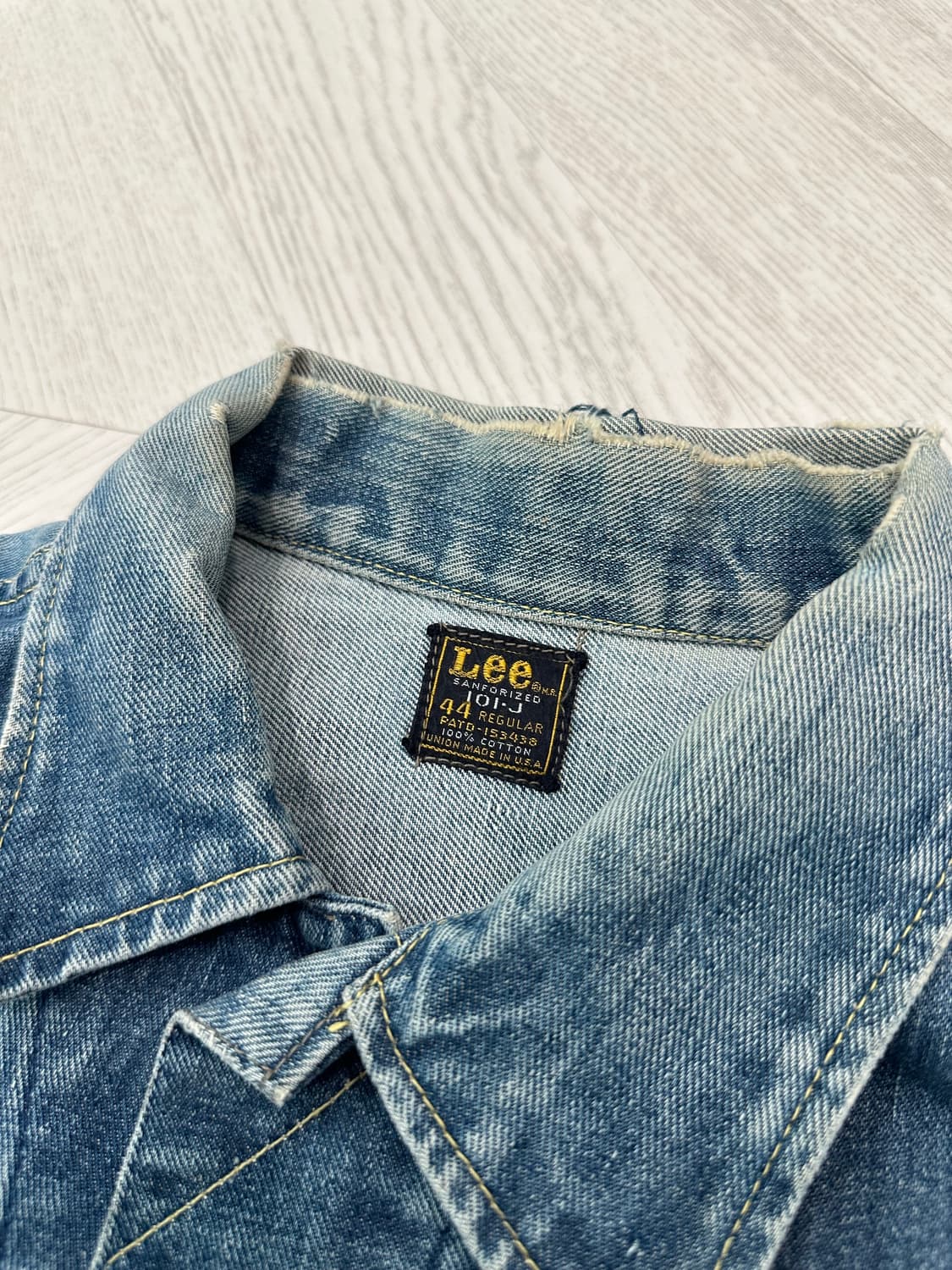 🇺🇸 60~70s USA 리 Lee 101-j 데님 자켓 (44) 상품이미지4