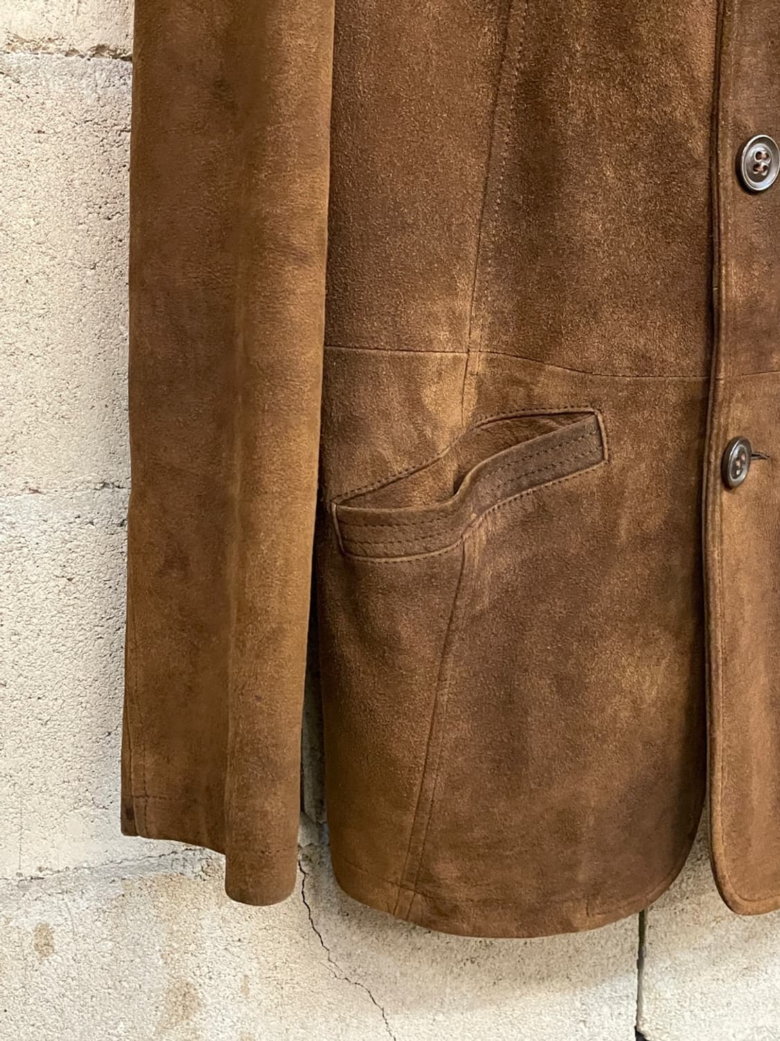 아르마니 진스 스웨이드 블레이저 자켓 상품이미지3