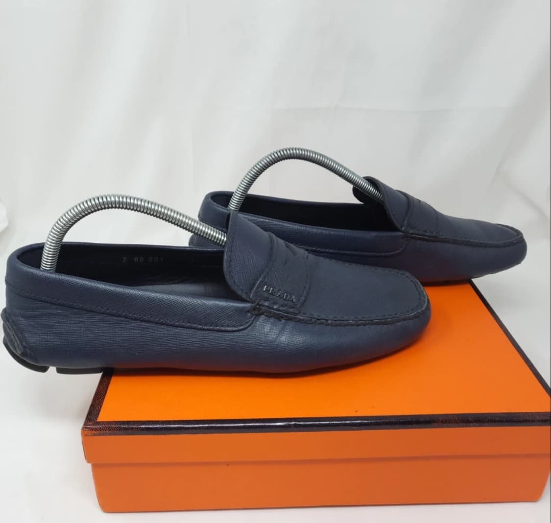 정품 프라다 사피아노 드라이빙 슈즈 270mm 상품이미지5