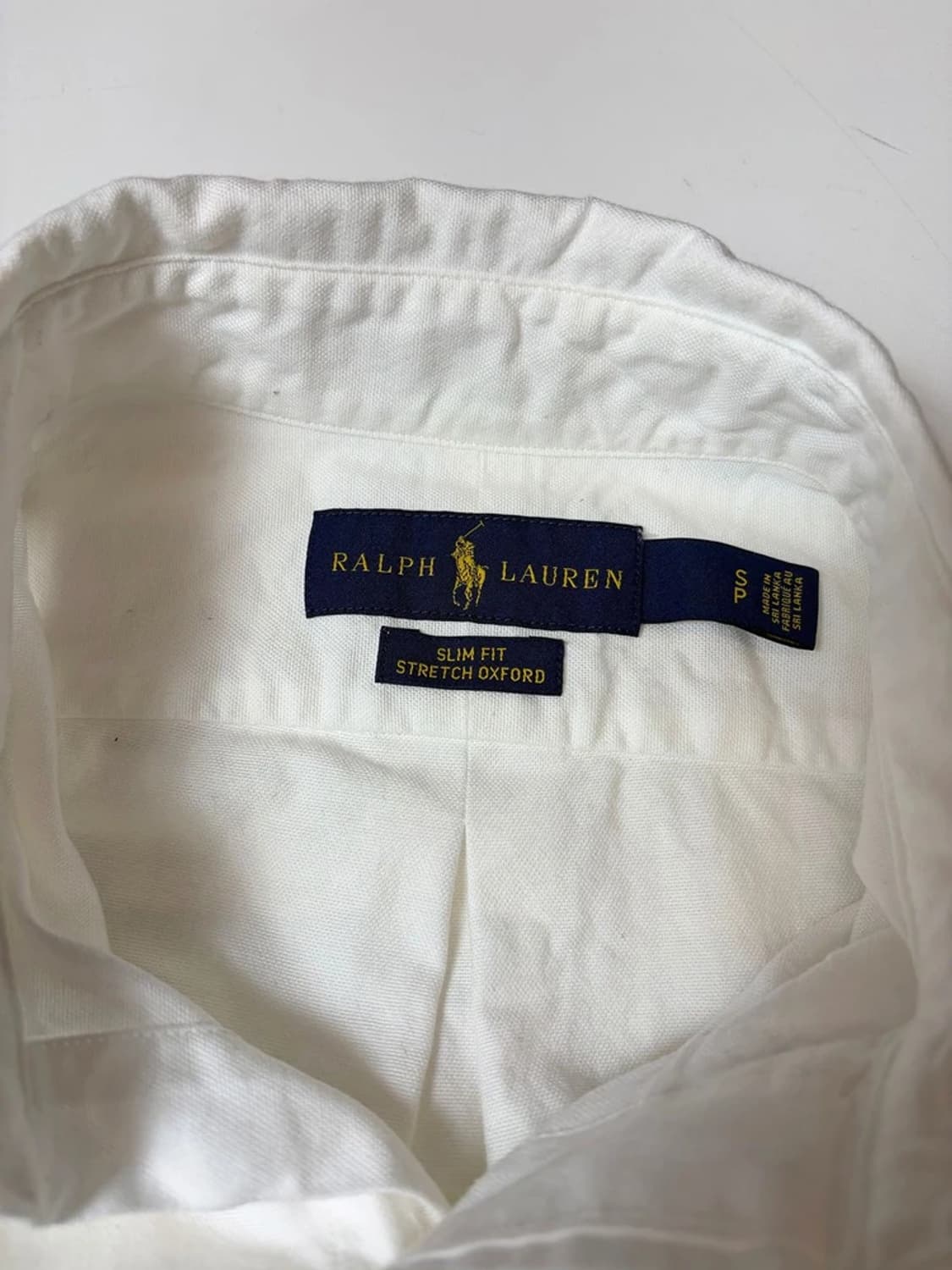 폴로 랄프로렌 옥스포드 자수 로고 화이트 셔츠 PN9245 상품이미지6