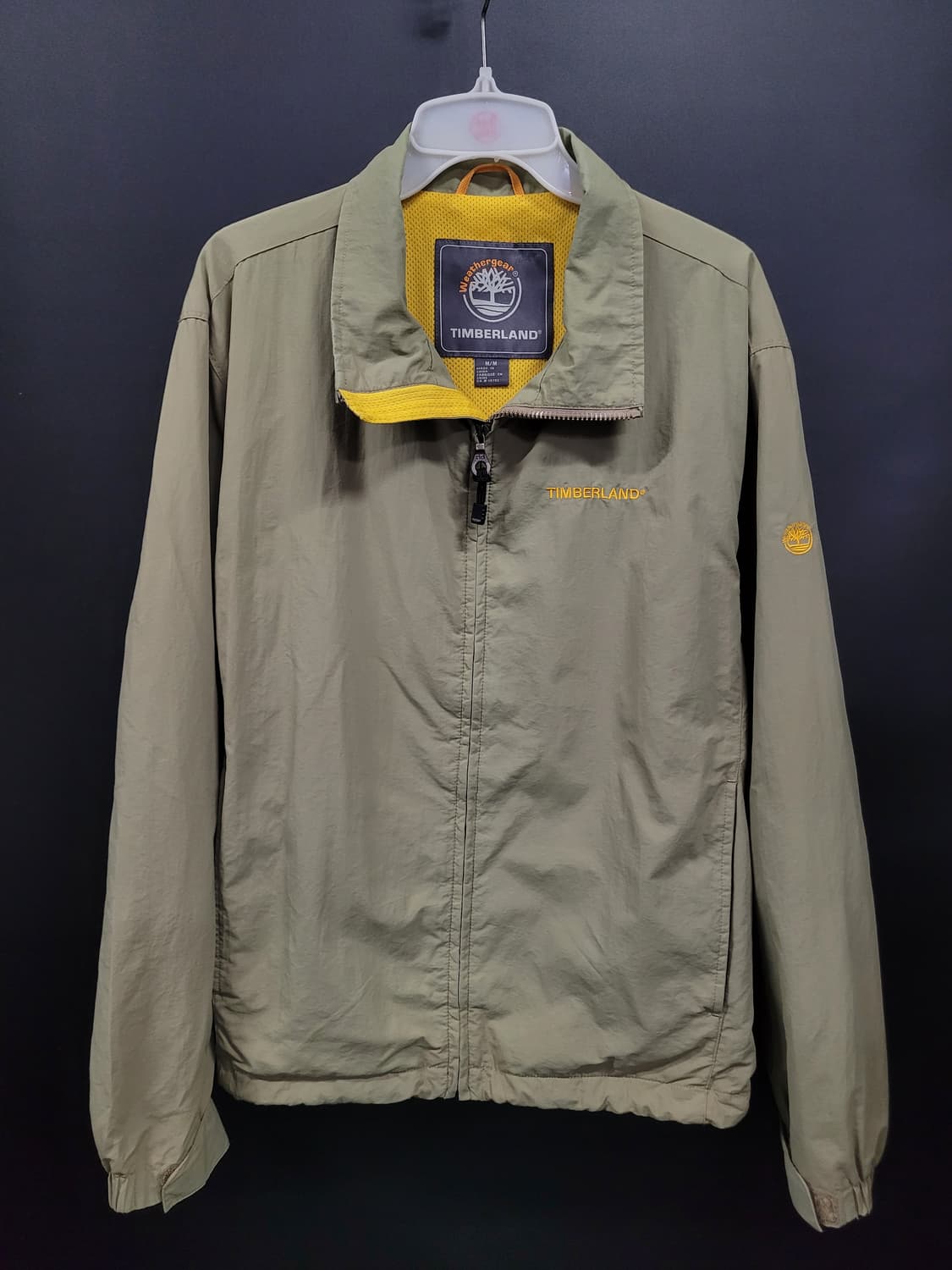 Timberland 팀버랜드 빈티지 자수로고 바람막이 집업 자켓  상품이미지8