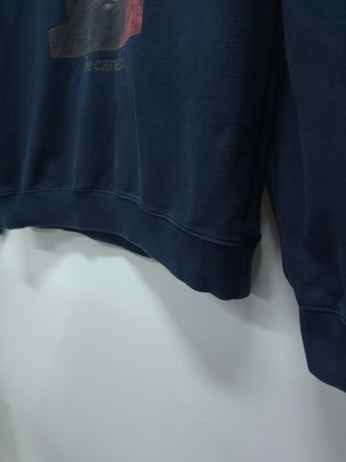 스모키 베어 남성 그래픽 헤비쭈리 맨투맨 상품이미지5