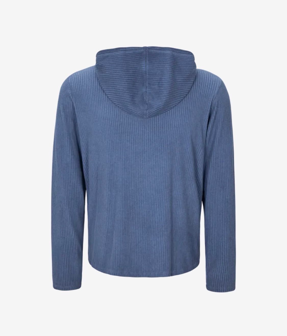 톤슬 더티 워싱 골지 집업 후드 블루 상품이미지4