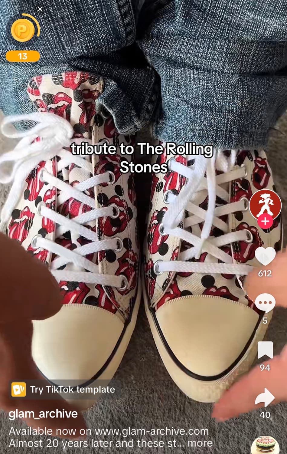 SS06 꼼데가르송 롤링스톤즈 컨버스 상품이미지6