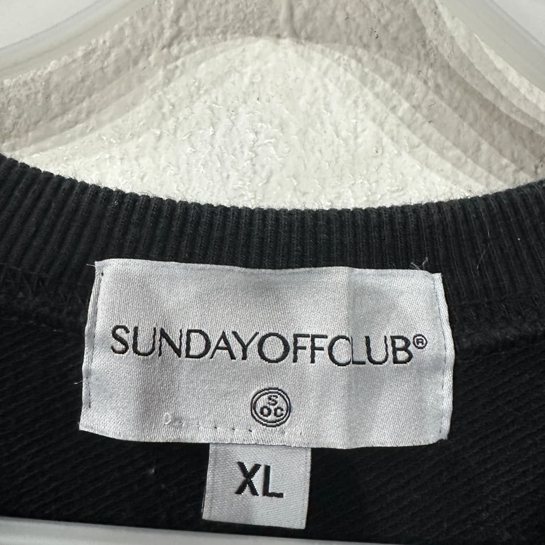 선데이오프클럽 맨투맨 XL 상품이미지3