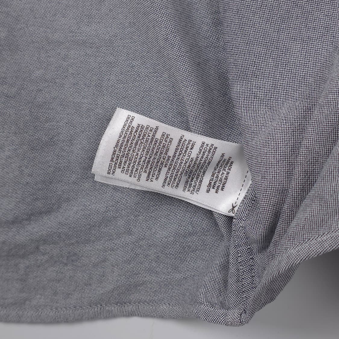 폴로 랄프로렌 클래식핏 코튼셔츠 그레이 (L) 상품이미지5