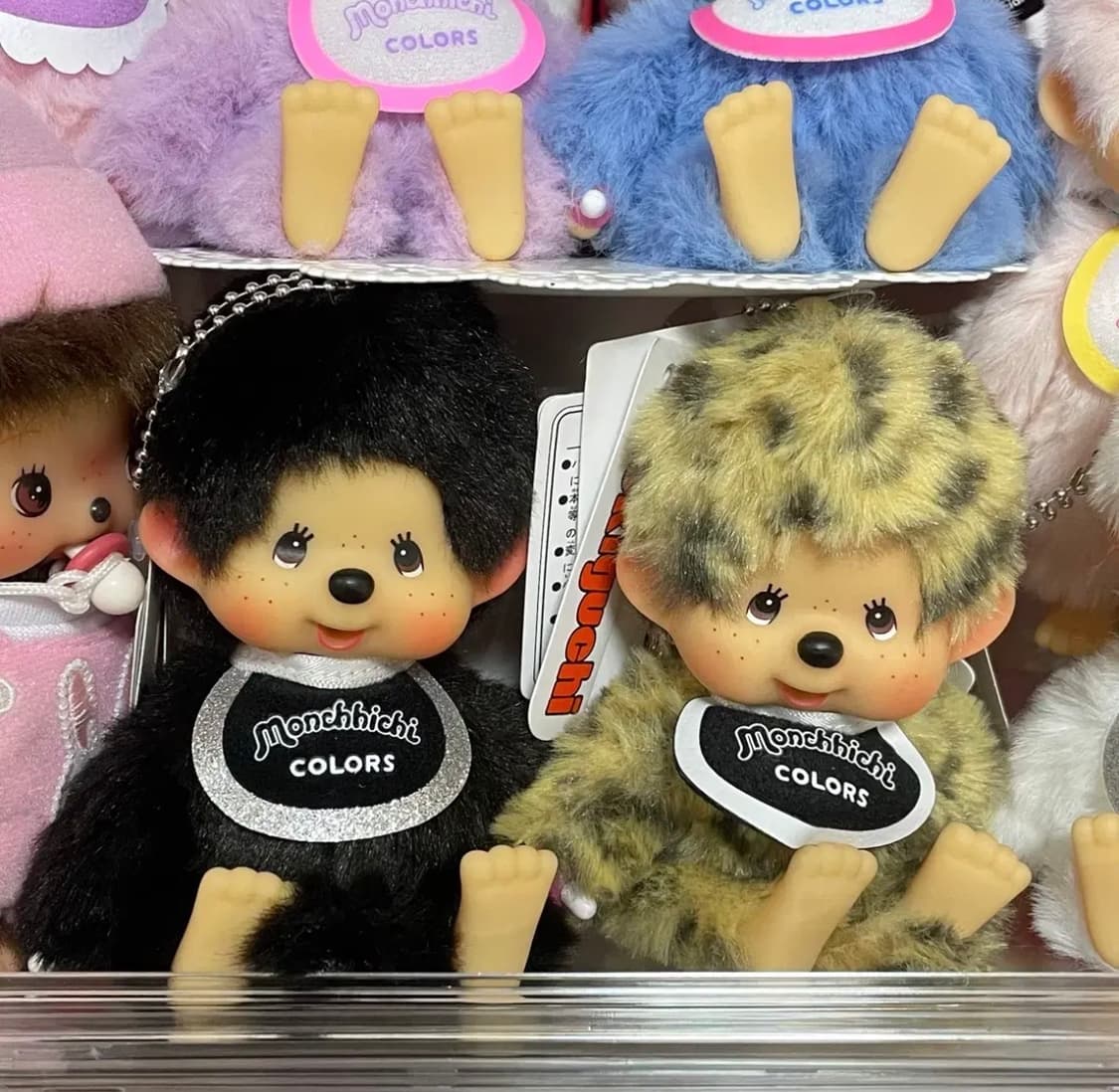 몬치치 호피 무늬 컬러즈 레오파드 인형 키링 상품이미지7