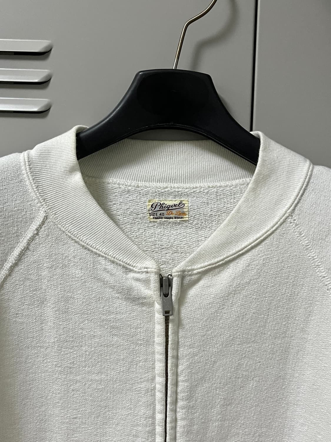 피그벨 아이보리 집업 상품이미지3