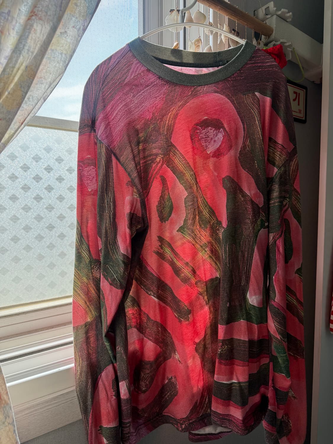 슈프림 롱 슬리브 m size 상품이미지1