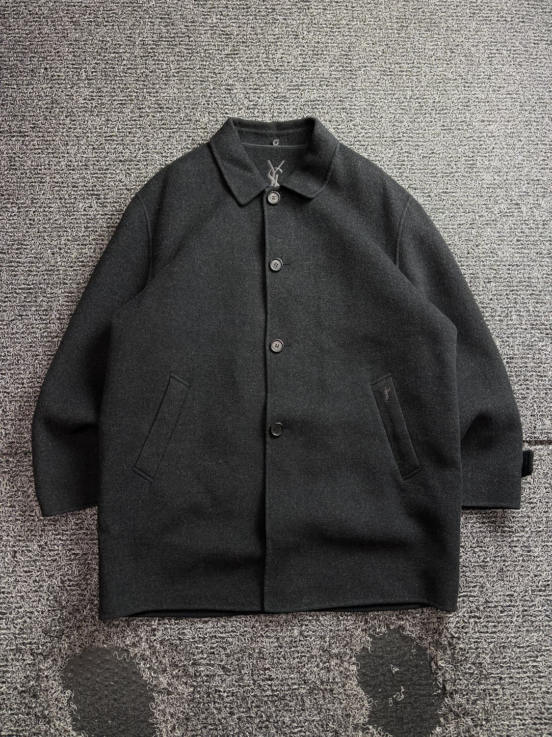 90s YSL 입생로랑 아카이브 발마칸 코트 3752 상품이미지2