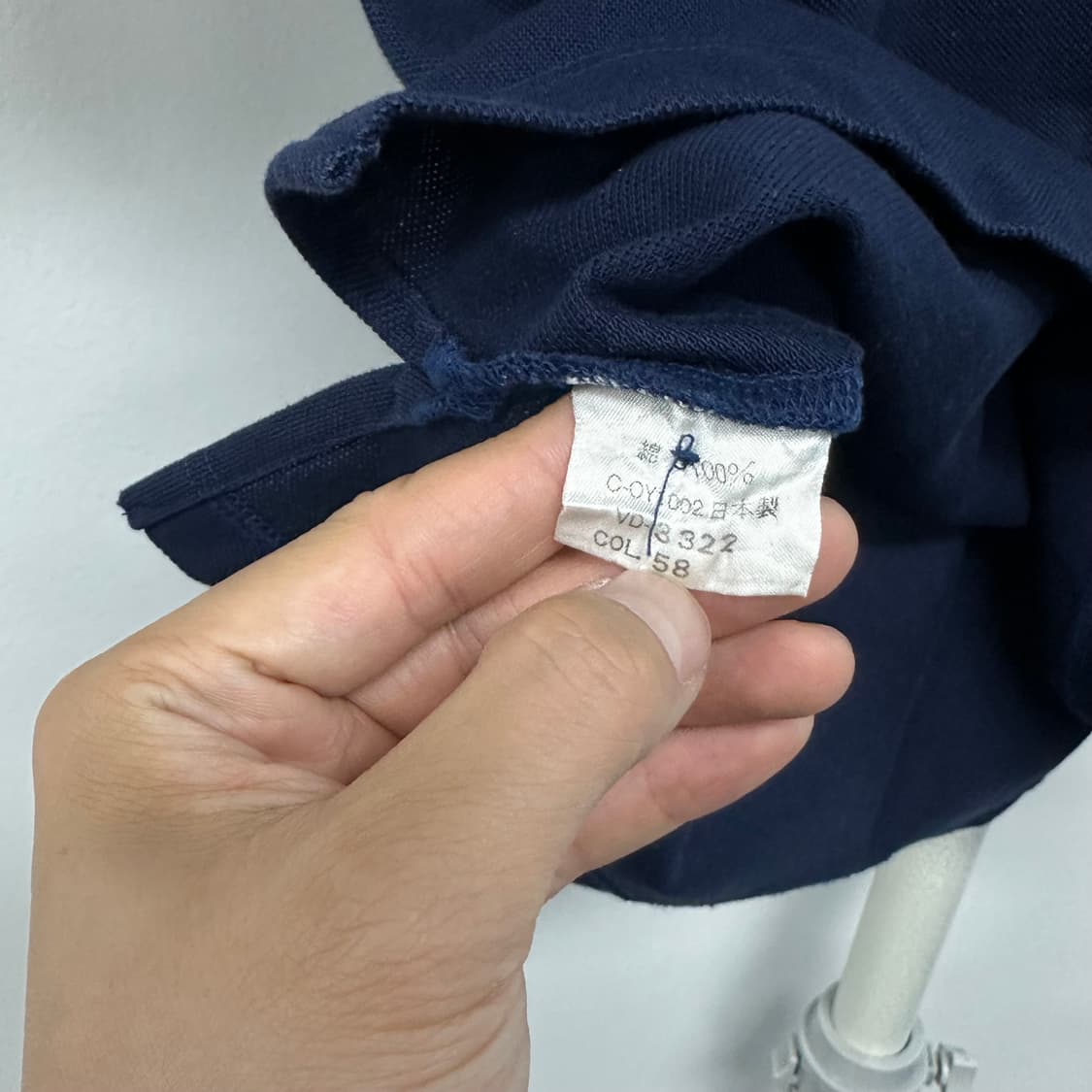 발렌티노 금장 로고 버튼 카라티 상품이미지6