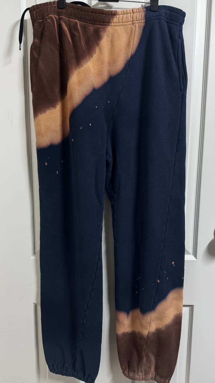 새상품 노마리듬 텍스타일 핸드 다이 스웻팬츠 트레이닝 팬츠 상품이미지2