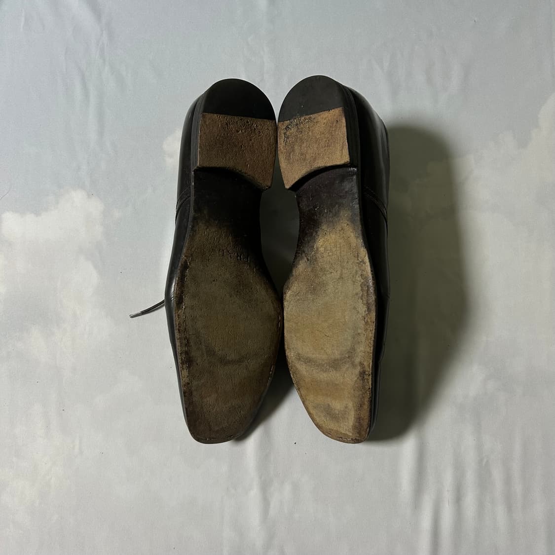 Prada semi square toe derby shoes 상품이미지5