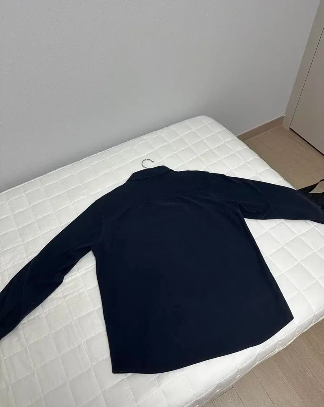 (L)유니클로 저지오버셔츠 네이비 상품이미지3