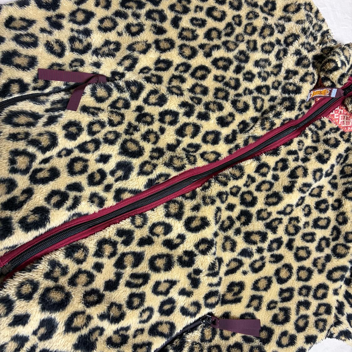 [4] 캐피탈 레오파드 집업 후리스 플리스 상품이미지5