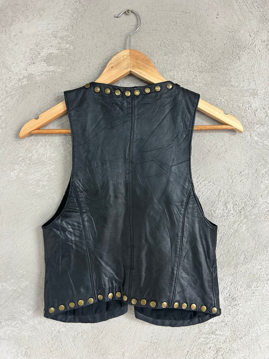 Y2K 갸루 램스킨 베스트 상품이미지2