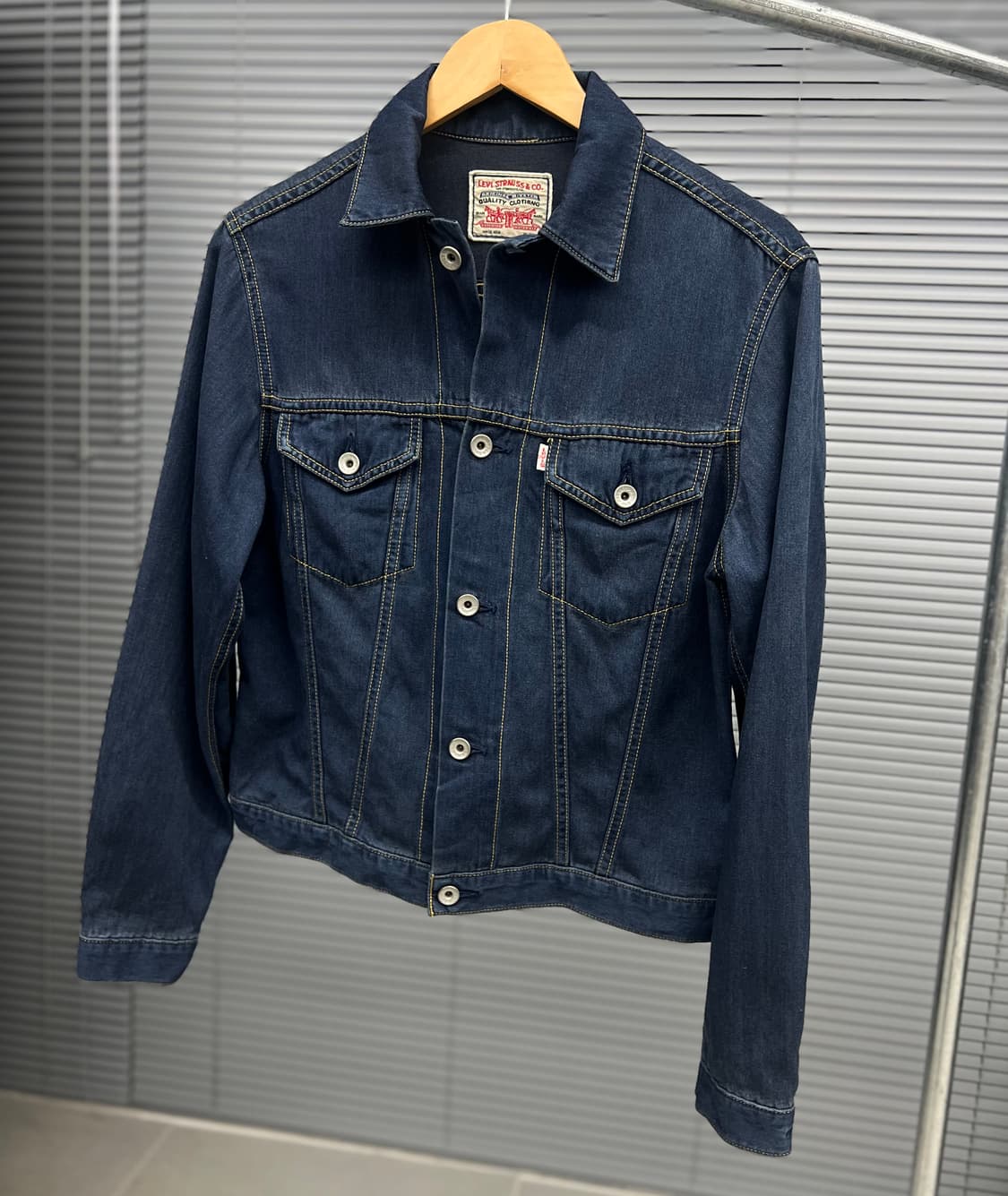 LEVI STRAUSS&CO 레이온 데님 재킷 JW-573 상품이미지1
