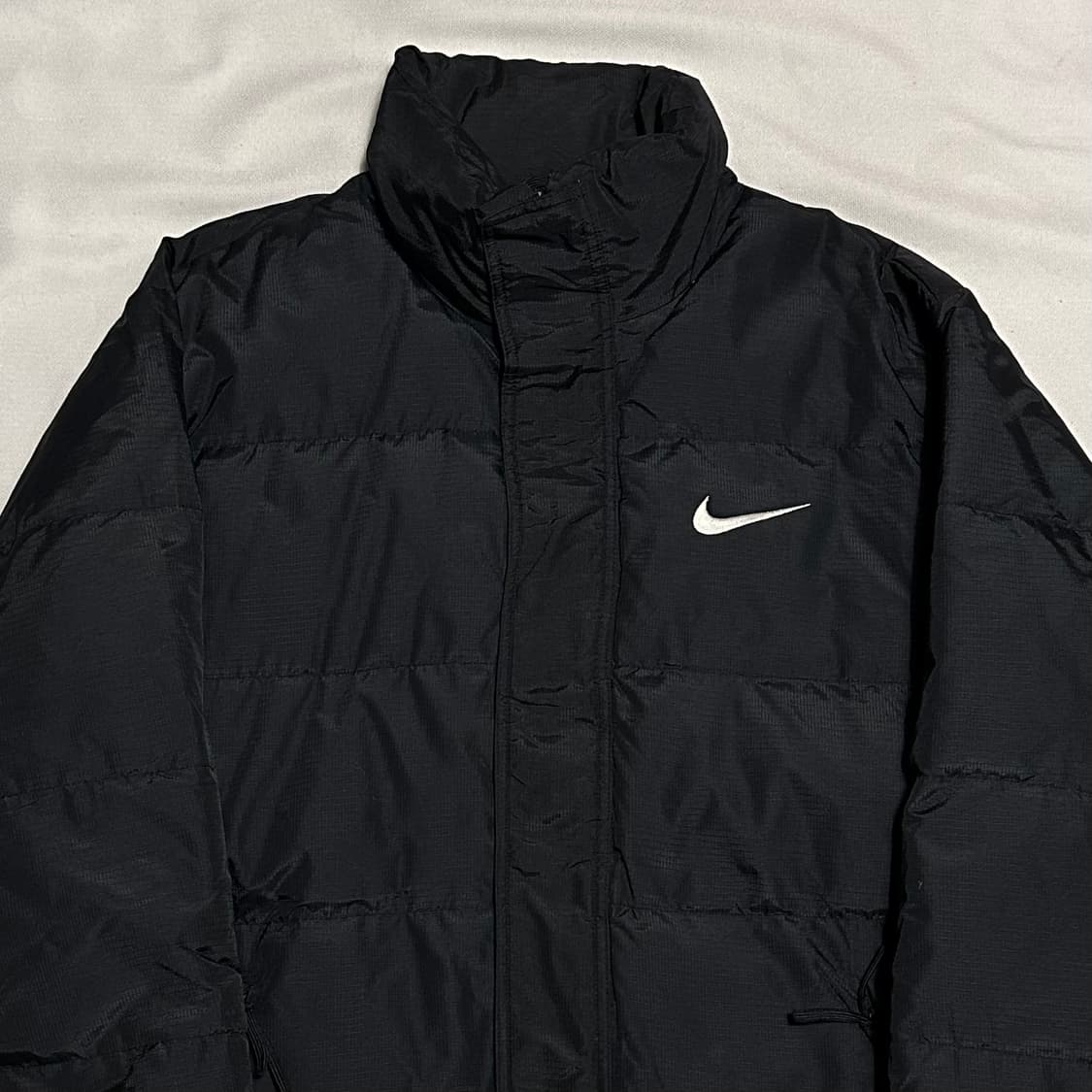 XXL 나이키 블랙 뉴챔프 덕다운 패딩 상품이미지1