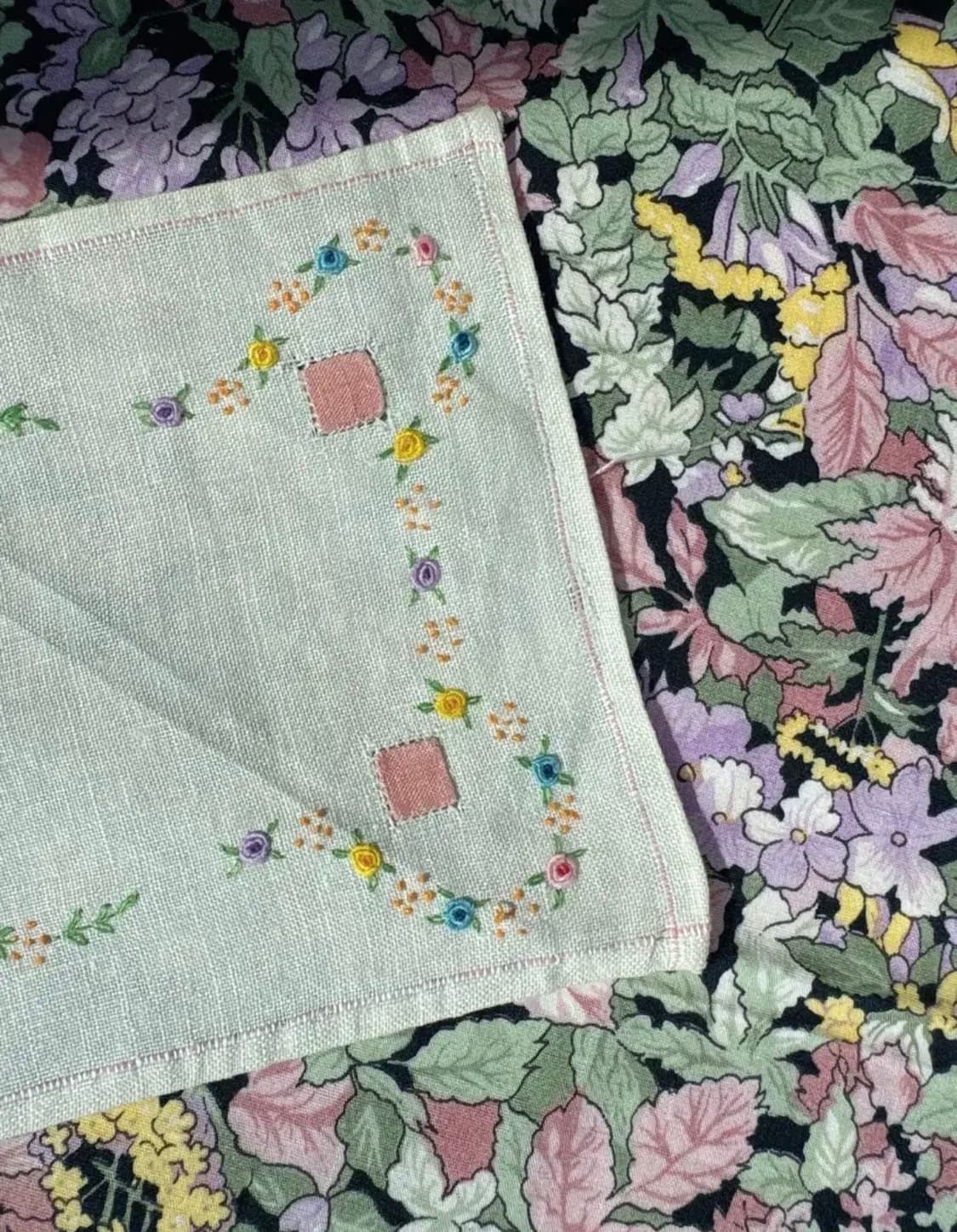 빈티지 손자수 샌드위치 도일리 상품이미지2