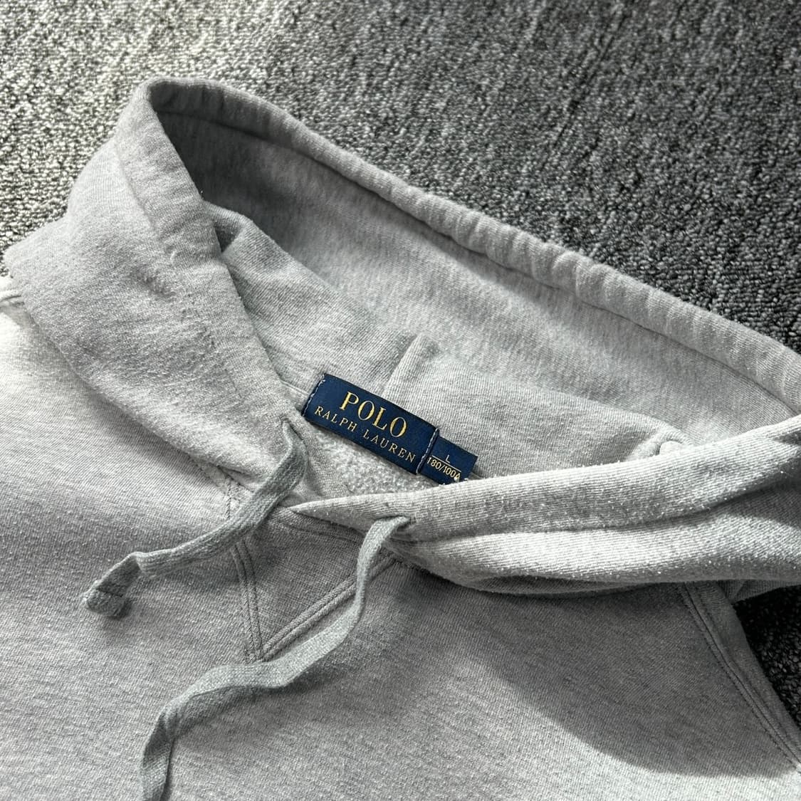 폴로 랄프로렌 그레이 빅포니 후드티  상품이미지6