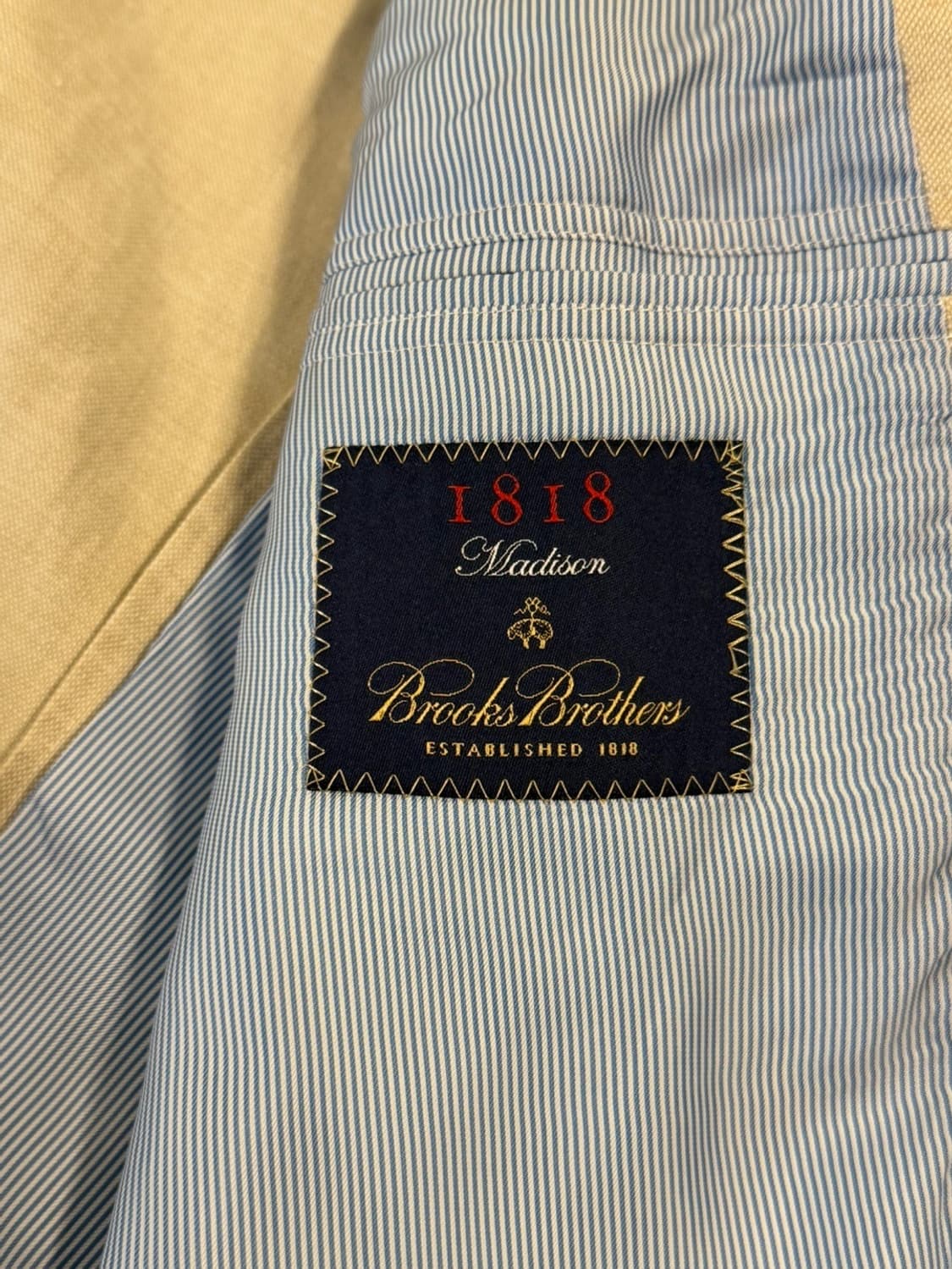 브룩스 브라더스 1818 테일러드 자켓 105 상품이미지8