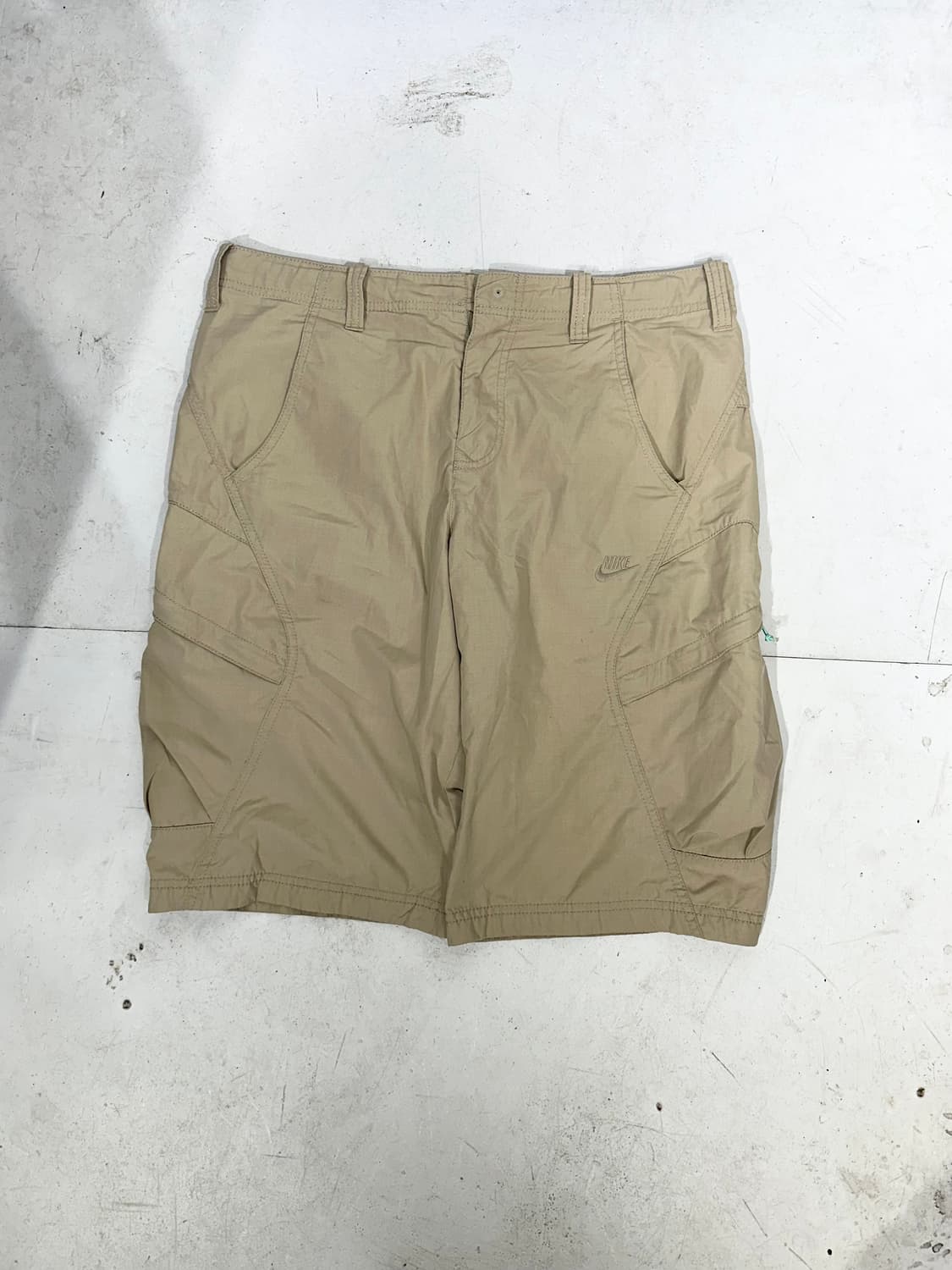 나이키 베이지 하프 카고 팬츠 버뮤다 반바지 L 상품이미지4