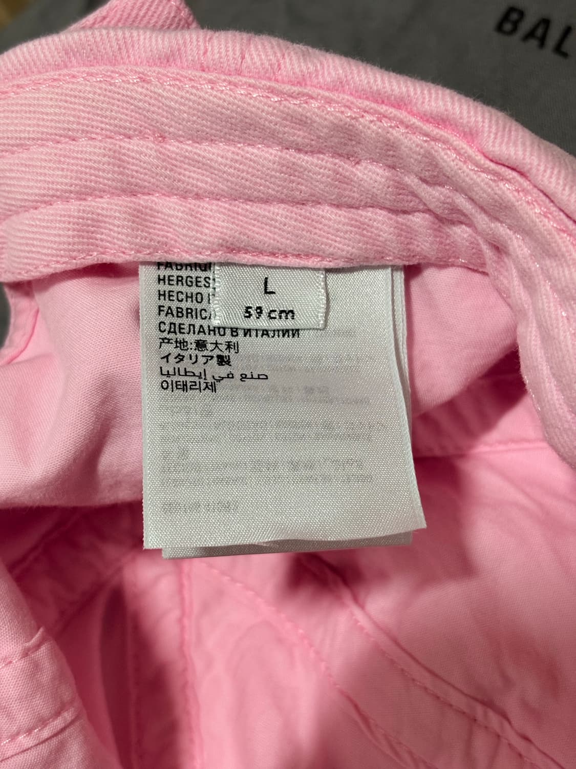 발렌시아가 PARIS 볼캡 L사이즈 상품이미지3