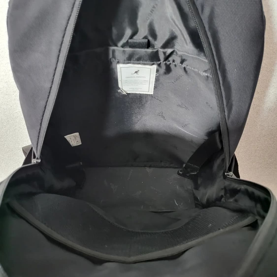 [택포][캉골] 블랙 1350 백팩 상품이미지5