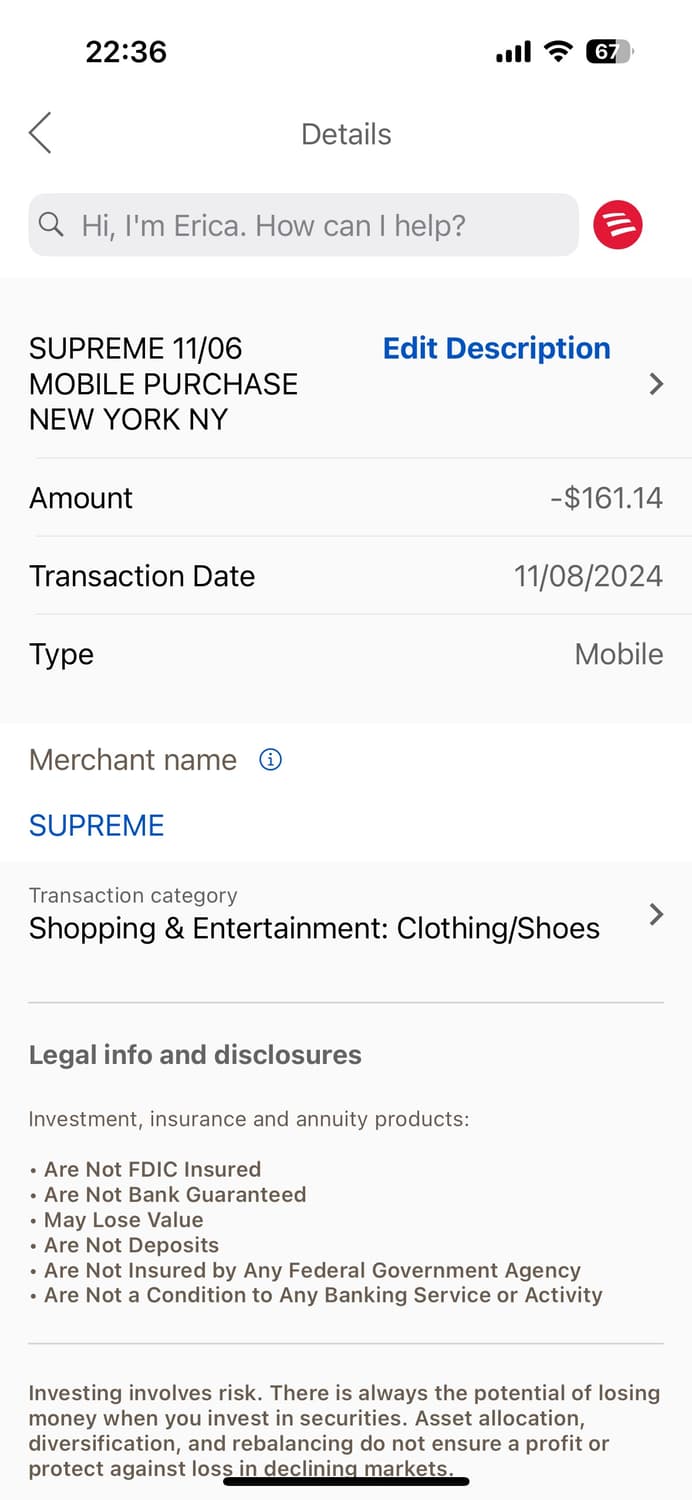 24FW 슈프림 크레스트 크루넥 맨투맨 라이트 옐로우 상품이미지5