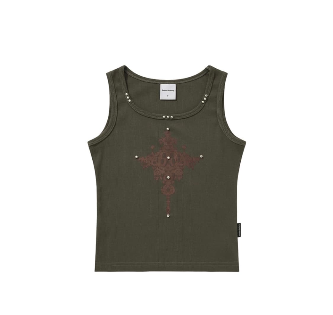 가터갤러리 GOTH STUD SLEEVELESS 상품이미지1