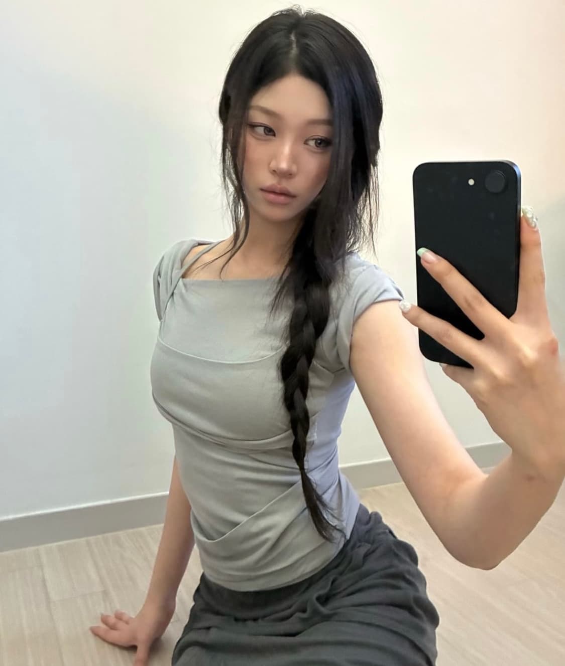 플레어업 레이어드 뷔스티에 티셔츠 상품이미지2