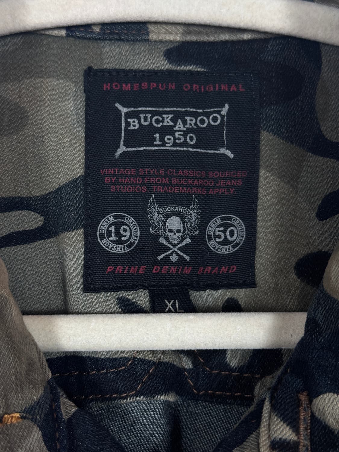 BUCKAROO 카모 데님 셔츠 상품이미지4