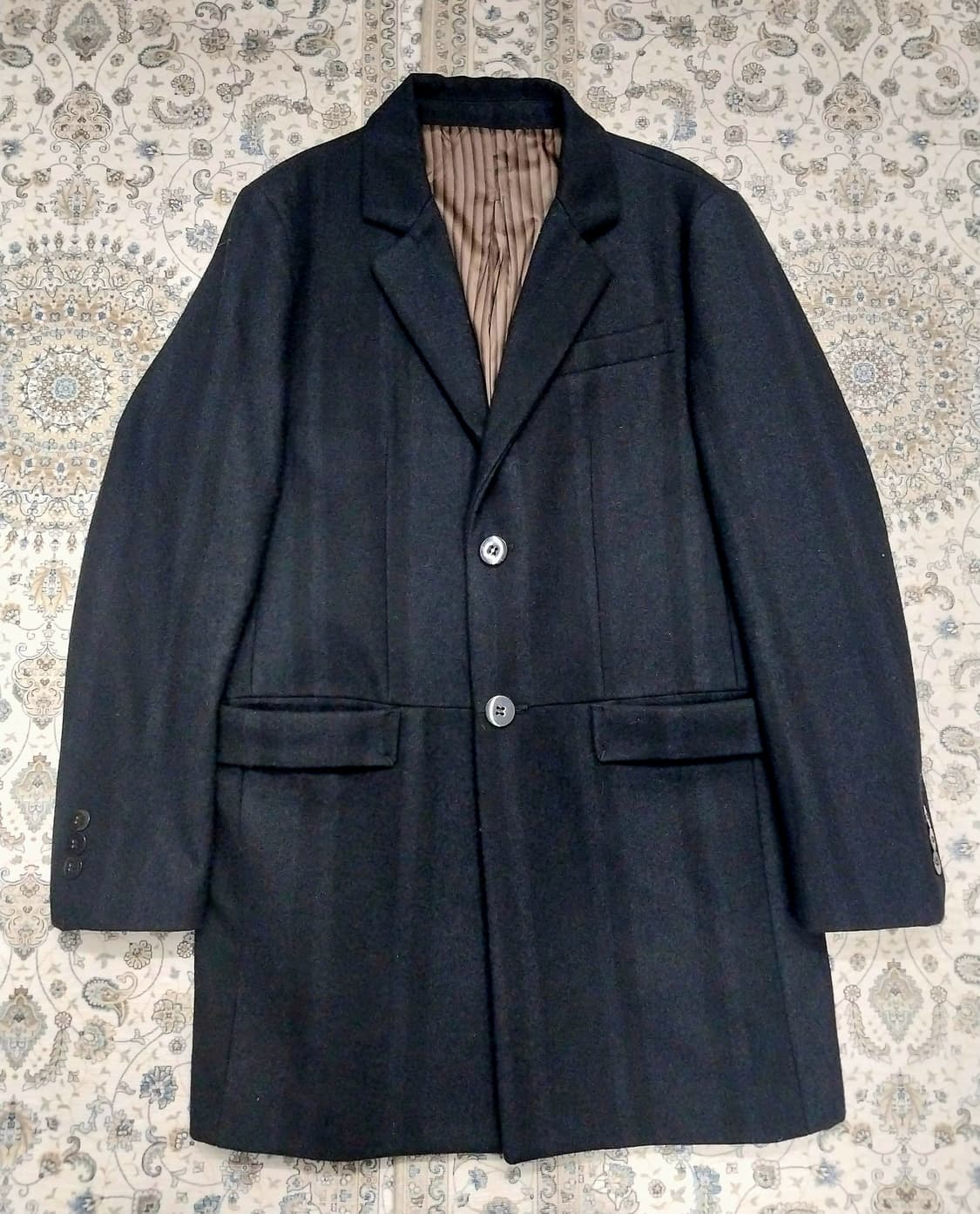 킨록 싱글 브레스티드 울 코트 (95-102) 상품이미지1