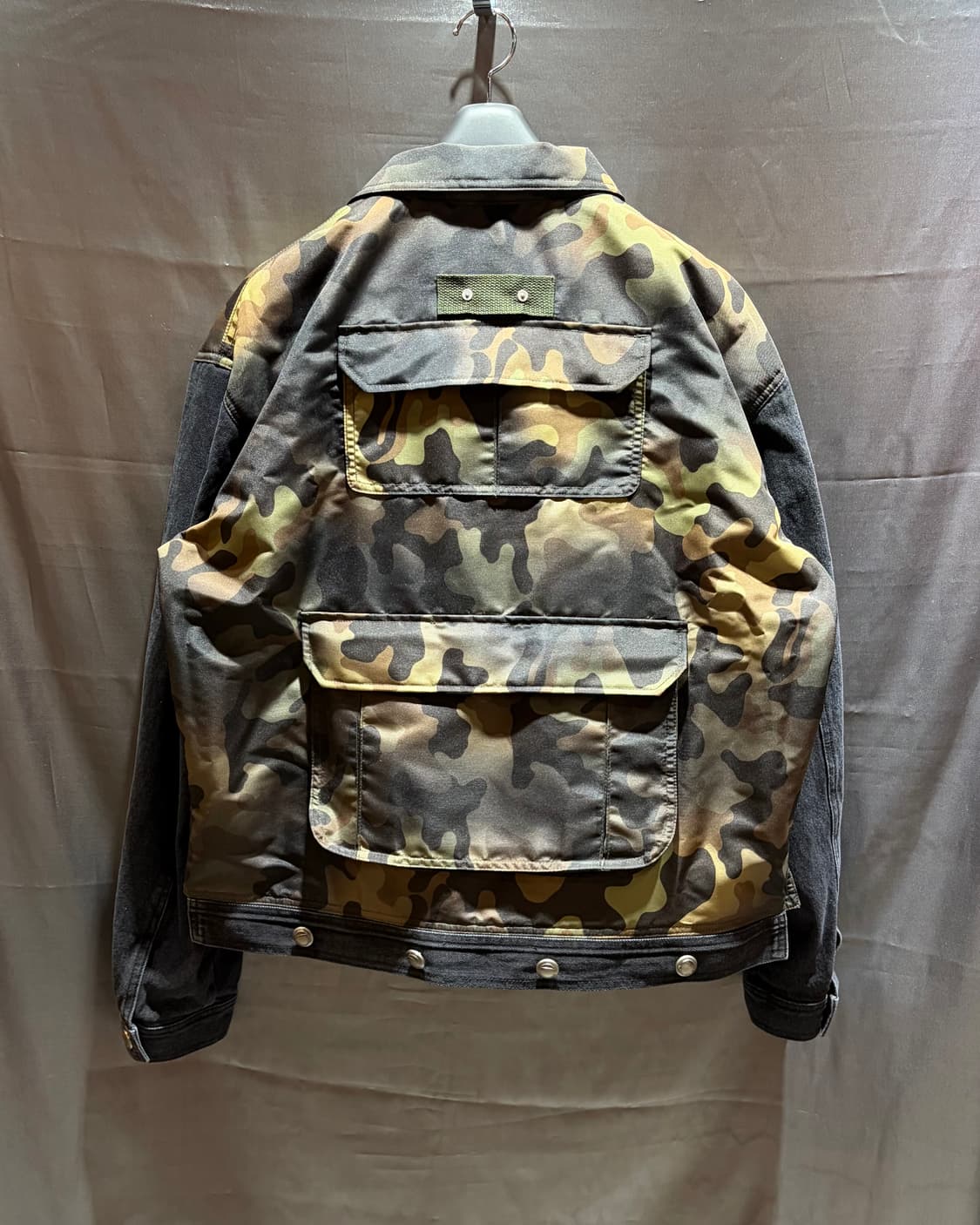 (새상품) 앤더슨벨 카모플라주 집업 데님자켓 상품이미지5
