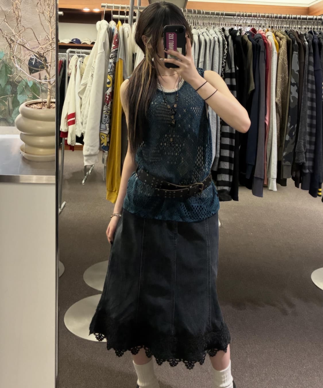 Grunge Lace & Mesh🫐🖲️ 상품이미지1