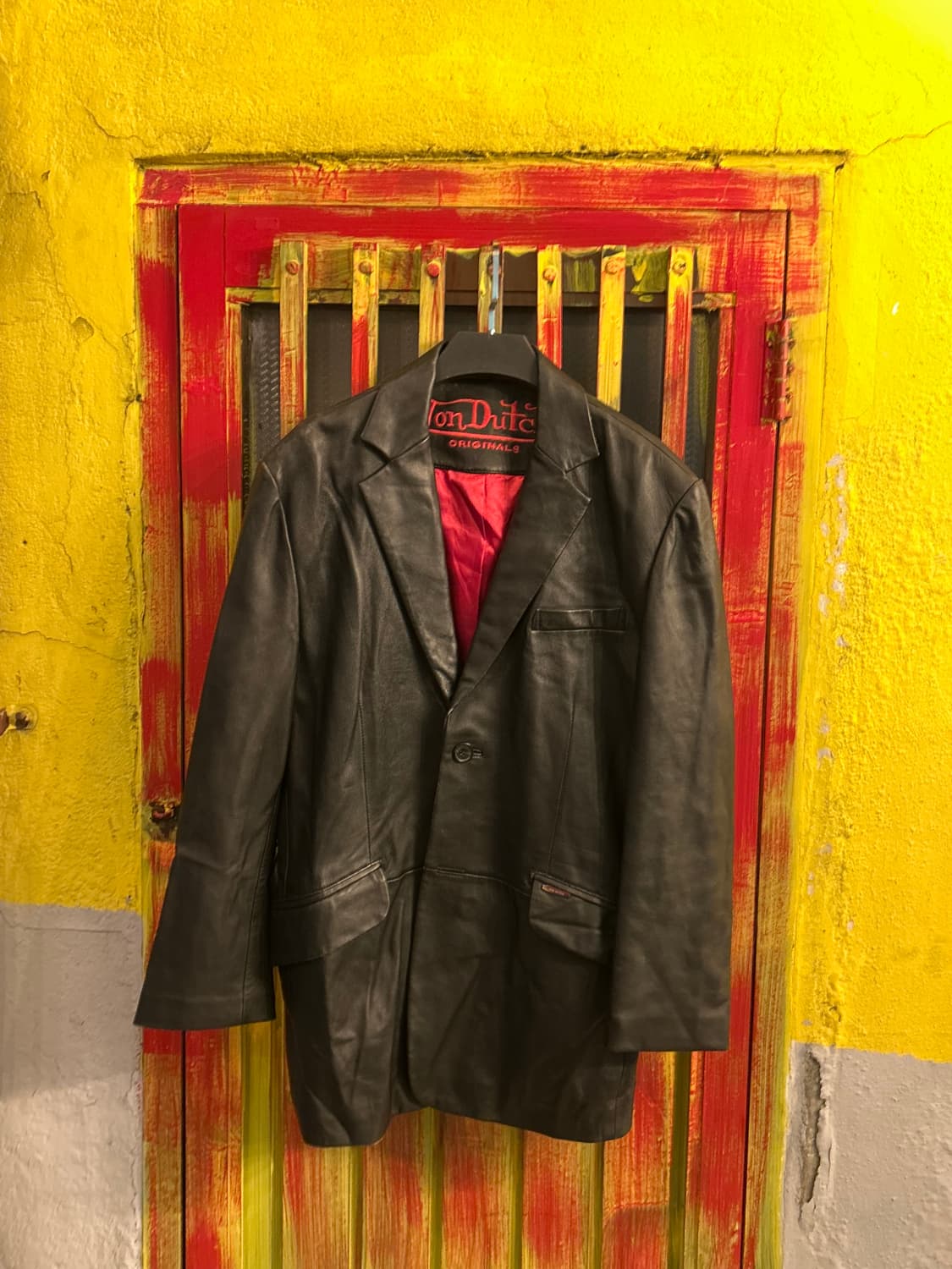 본더치 양가죽 블레이저  상품이미지1